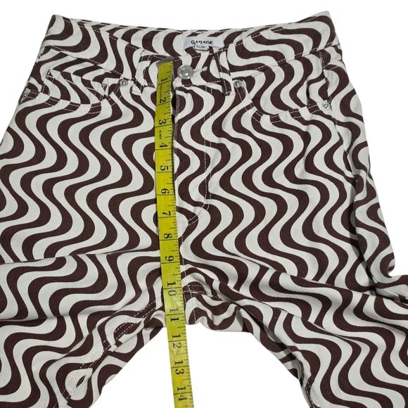 Garage Wavy Patterned Pants Womens Size US 0 - Picture 3 of 6